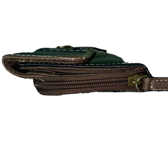 BOC Black & Brown Pebbled Leather Concepts Wallet - Picture 9 of 10